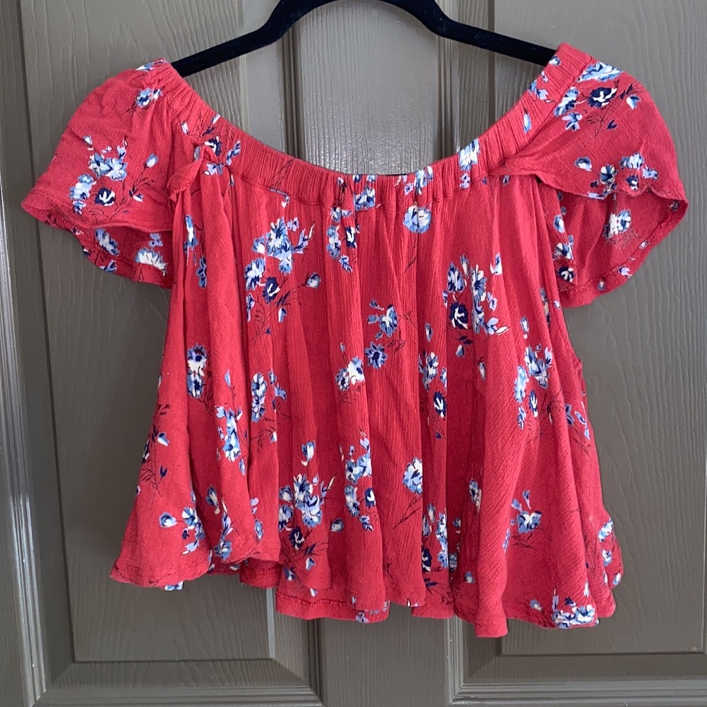Chelsea & Violet Red crop top - Picture 5 of 6